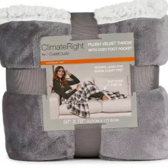 Climateright By Cuddl Duds Blanket 